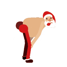 grinding santa dirty dance twerking