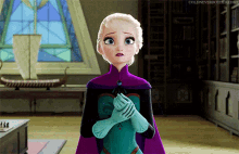 Elsa Frozen GIF - Elsa Frozen Gloves GIFs