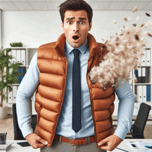 Puffer Vest Finance GIF