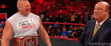Brock Lesnar Go Ahead GIF - Brock Lesnar Go Ahead Paul Heyman GIFs