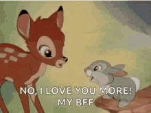 Bambi I Love You More GIF
