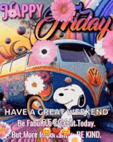 Happy Friday Snoopy GIF