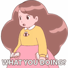 what you doing bee bee and puppycat what are you up to are you busy doing something