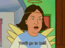 King Of The Hill Youll Go To Hell GIF - King Of The Hill Youll Go To Hell Pissed GIFs