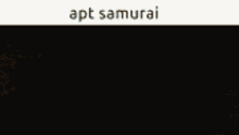 Apt Samurai Roblox GIF