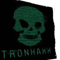 a screen with a skull and the word bonham written on it