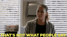 Station 19 Andy Herrera GIF - Station 19 Andy Herrera Thats Not What People Say GIFs