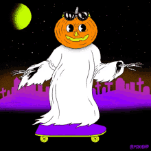 Pumpkin Skateboarding GIF - Pumpkin Skateboarding Weird GIFs