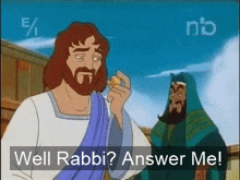 Well Answer Me GIF - Well Answer Me Well Rabbi Answer Me GIFs