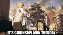 Chainsaw Chainsaw Man GIF - Chainsaw Chainsaw Man Csm Tuesday GIFs