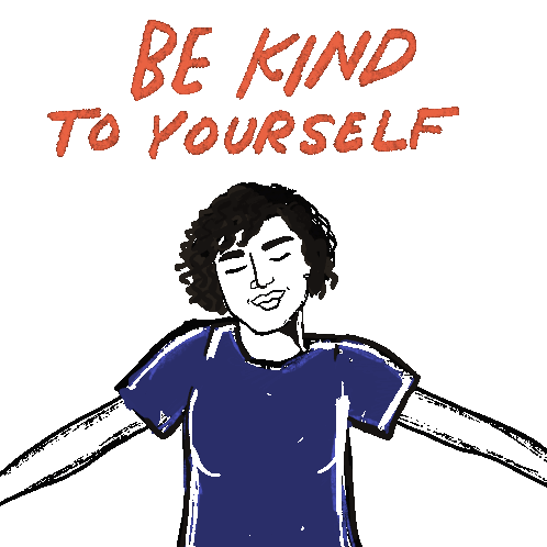 Be Kind To Yourself Kindness Sticker - Be Kind To Yourself Kindness Connection Stickers