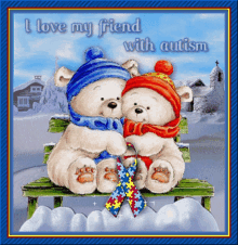 I Love My Friend With Autism Autism GIF - I Love My Friend With Autism Autism Friendship GIFs