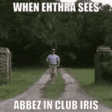 ehthra running forrest grump club iris abbez