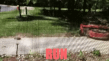 Run You Over Mow The Lawn GIF