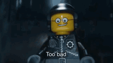 Angry Too Bad GIF - Angry Too Bad Lego GIFs