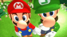 Mario E Amigo Mario Bros GIF - Mario E Amigo Mario Bros Mario GIFs