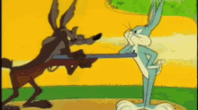Bugs Bunny Wile E Coyote GIF - Bugs Bunny Wile E Coyote Looney Tunes GIFs