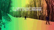 Skiing Lets Go GIF - Skiing Lets Go Slopes GIFs