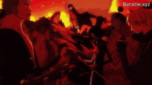 a group of anime characters standing next to each other with the website baratie.xyz in the bottom right corner