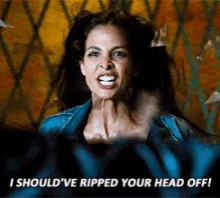 jennifer blake ripped your head off teen wolf angry
