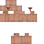 a cartoon drawing of a man 's body made of blocks .