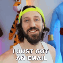 I Just Got An Email Josh Sundquist GIF - I Just Got An Email Josh Sundquist Someone Sent Me An Email GIFs