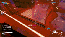 a screenshot of a video game that says assist on the screen