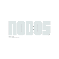 a logo for nodos post production is shown on a white background