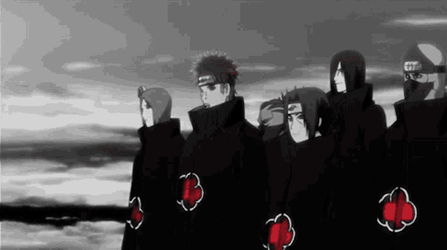 Akatsuki, anime, members, naruto, HD phone wallpaper