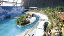 Tropical Islands Water Park In Krausnick, Germany. GIF