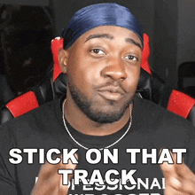 Stick On That Track Jidon Adams GIF - Stick On That Track Jidon Adams Jidion GIFs