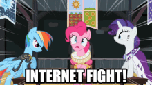 Internet Fight My Little Pony GIF - Internet Fight My Little Pony Rainbow Dash GIFs