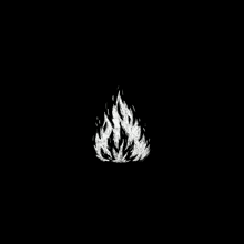 White Black Fire GIF - White Black Fire GIFs