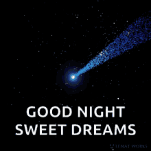 Good Night Sweet Dreams GIF - Good Night Sweet Dreams Shooting Star GIFs