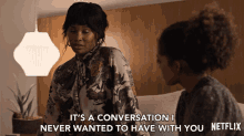 Its A Conversation I Never Wanted To Have With You Talk About It GIF - Its A Conversation I Never Wanted To Have With You Talk About It Uncomfortable GIFs