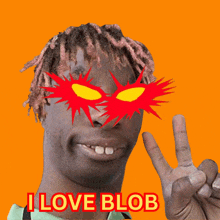 Blob I Love Blob GIF - Blob I Love Blob Btcblob GIFs
