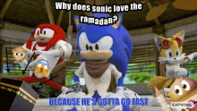 sonic fast fasting gotta go fast sonic fast