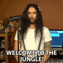 Welcome To The Jungle Welcome GIF - Welcome To The Jungle Welcome Singing GIFs