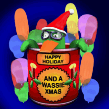 Wassie Christmas Merry Christmas GIF - Wassie Christmas Merry Christmas Happy Holiday GIFs
