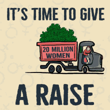 Its Time To Give20million Women A Raise Give Women A Raise GIF - Its Time To Give20million Women A Raise Give Women A Raise Equal Wage GIFs