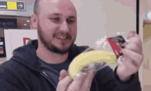Smell Banana Bananas GIF - Smell Banana Bananas Crazy Russian Hacker GIFs