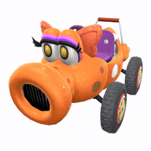 orange turbo birdo kart mario kart mario kart tour