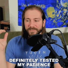 Definitely Tested My Patience Michael Kupris GIF - Definitely Tested My Patience Michael Kupris Become The Knight GIFs