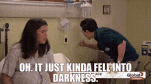 Superstore Jonah Simms GIF - Superstore Jonah Simms Oh It Just Kinda Fell Into Darkness GIFs