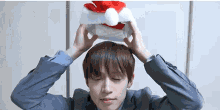 Santa Pose GIF - Santa Pose Hyuk GIFs