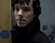 Benedict Cumberbatch Sherlock GIF