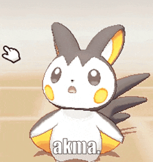 Emolga Akma GIF - Emolga Akma Pokemon GIFs