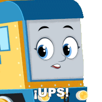 Ups Carly Sticker - Ups Carly Thomas And Friends Stickers