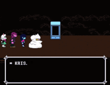 a video game character says " i 'm never doing that "