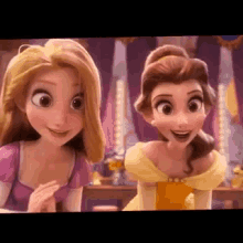 Belle Rapunzel GIF